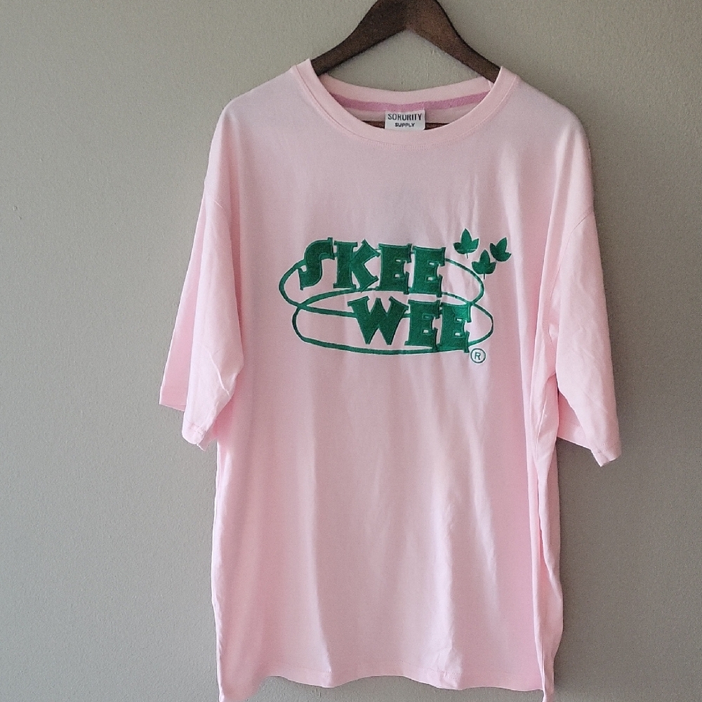 Alpha Kappa Alpha Skee Wee Pink  T-Shirt XXL